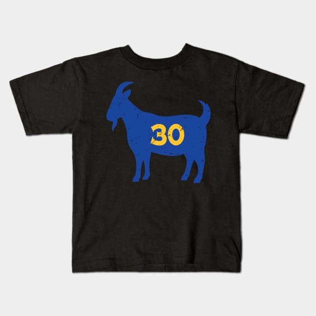 GOAT 30 Curry Kids T-Shirt by Julegend